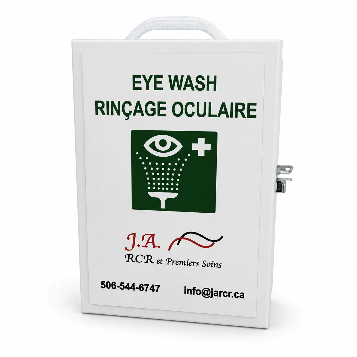 Armoire murale pour rinçage oculaire